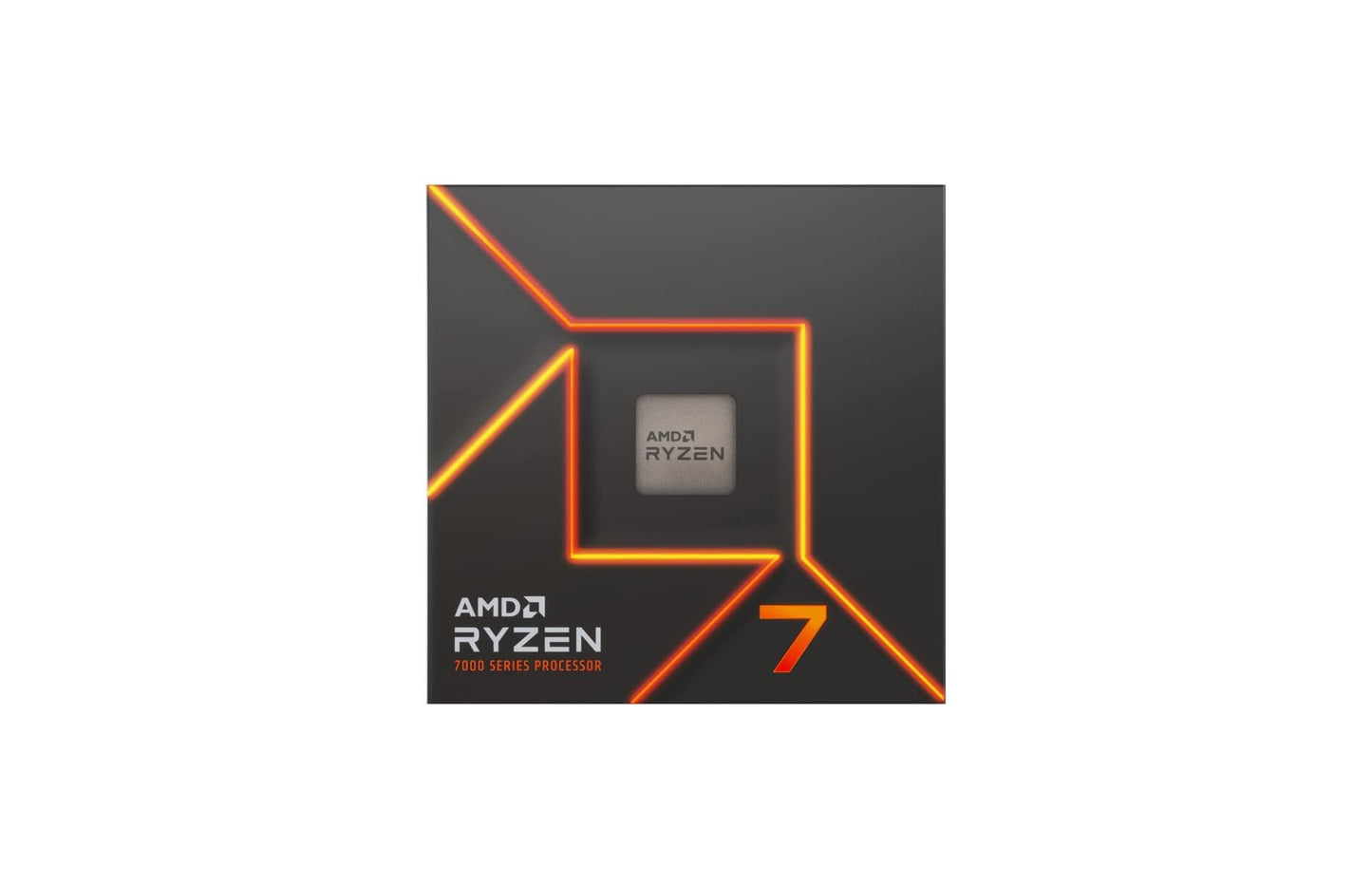 AMD Ryzensets 7 7800X3D Processor with 3D V Cache technology (integrated Radeon Graphics, 8 cores/16 threads, 120W TDP, AM5 Socket, 104MB cache, up to 5.0 GHz max boost, no cooler)