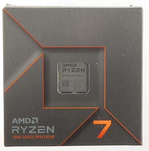 AMD Ryzensets 7 7800X3D Processor with 3D V Cache technology (integrated Radeon Graphics, 8 cores/16 threads, 120W TDP, AM5 Socket, 104MB cache, up to 5.0 GHz max boost, no cooler)