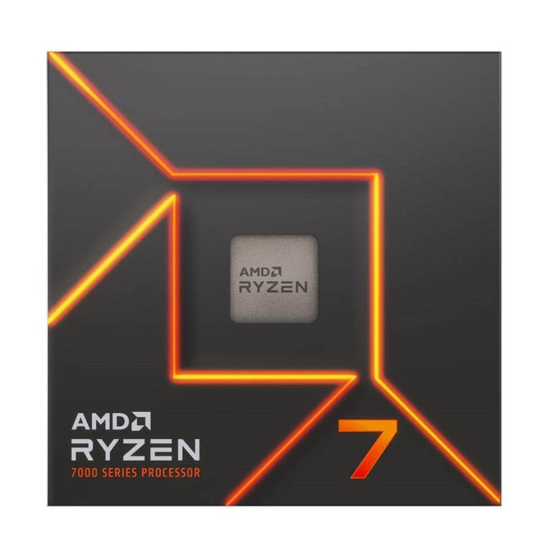 AMD Ryzensets 7 7800X3D Processor with 3D V Cache technology (integrated Radeon Graphics, 8 cores/16 threads, 120W TDP, AM5 Socket, 104MB cache, up to 5.0 GHz max boost, no cooler)