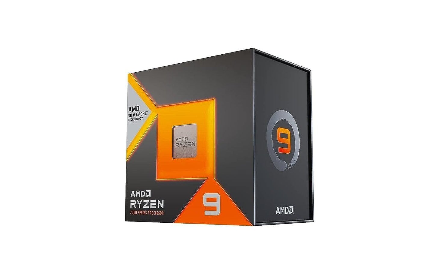 AMD Ryzensets 7 7800X3D Processor with 3D V Cache technology (integrated Radeon Graphics, 8 cores/16 threads, 120W TDP, AM5 Socket, 104MB cache, up to 5.0 GHz max boost, no cooler)