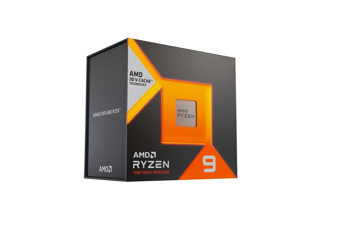 AMD Ryzensets 7 7800X3D Processor with 3D V Cache technology (integrated Radeon Graphics, 8 cores/16 threads, 120W TDP, AM5 Socket, 104MB cache, up to 5.0 GHz max boost, no cooler)