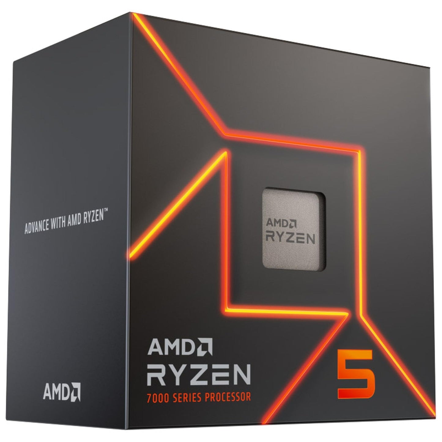 AMD Ryzensets 7 7800X3D Processor with 3D V Cache technology (integrated Radeon Graphics, 8 cores/16 threads, 120W TDP, AM5 Socket, 104MB cache, up to 5.0 GHz max boost, no cooler)