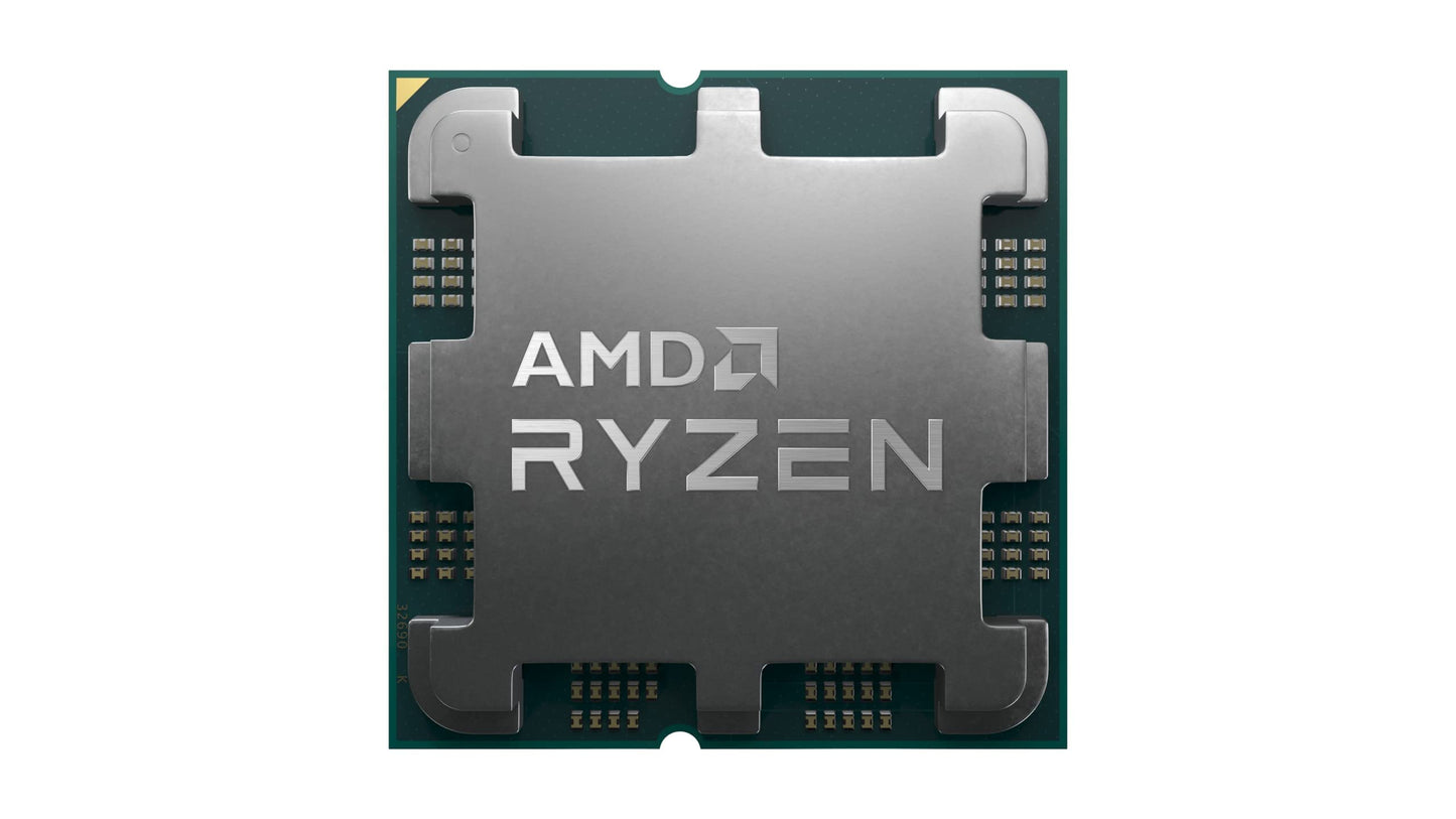 AMD Ryzensets 7 7800X3D Processor with 3D V Cache technology (integrated Radeon Graphics, 8 cores/16 threads, 120W TDP, AM5 Socket, 104MB cache, up to 5.0 GHz max boost, no cooler)