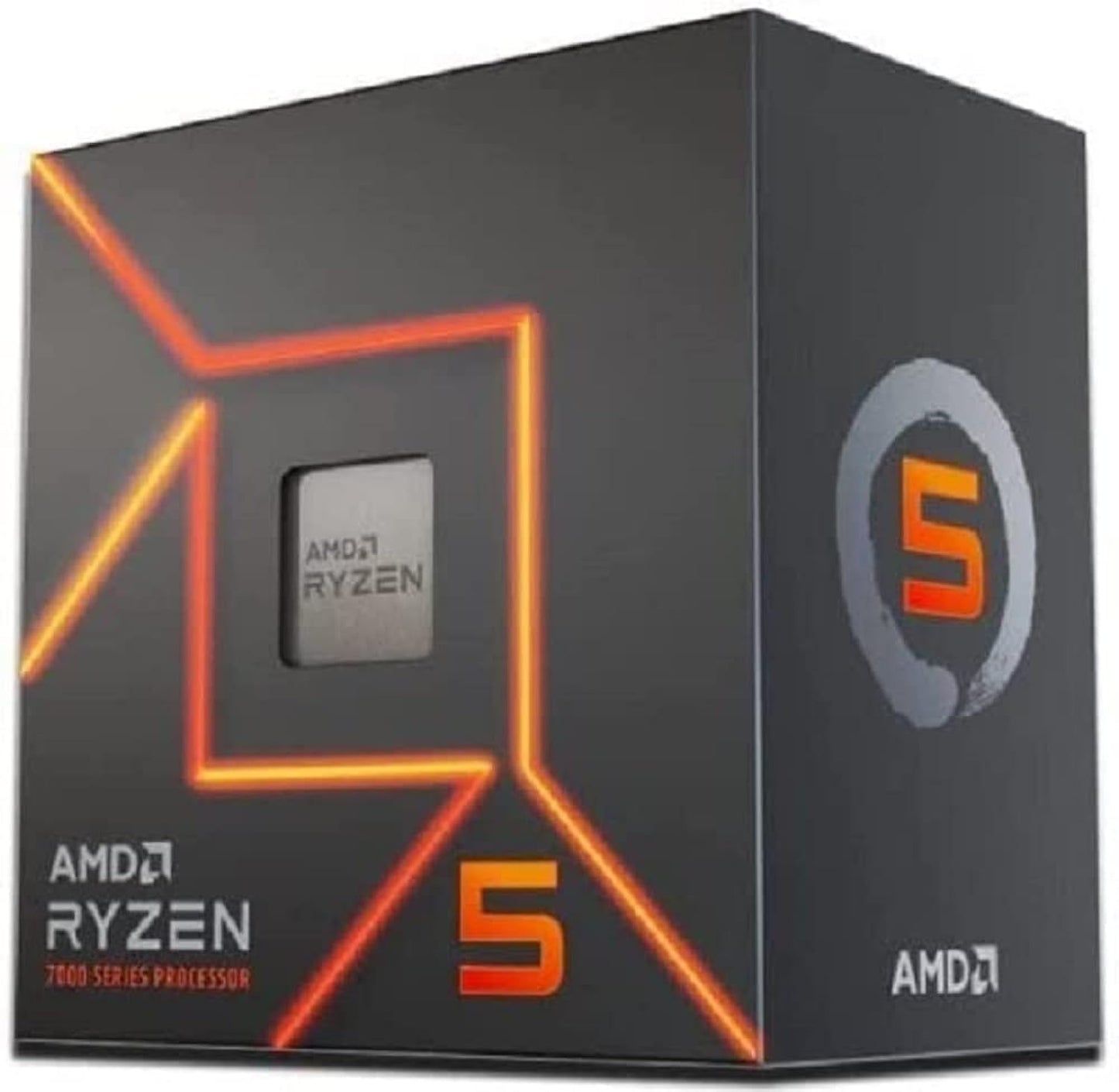 AMD Ryzensets 7 7800X3D Processor with 3D V Cache technology (integrated Radeon Graphics, 8 cores/16 threads, 120W TDP, AM5 Socket, 104MB cache, up to 5.0 GHz max boost, no cooler)